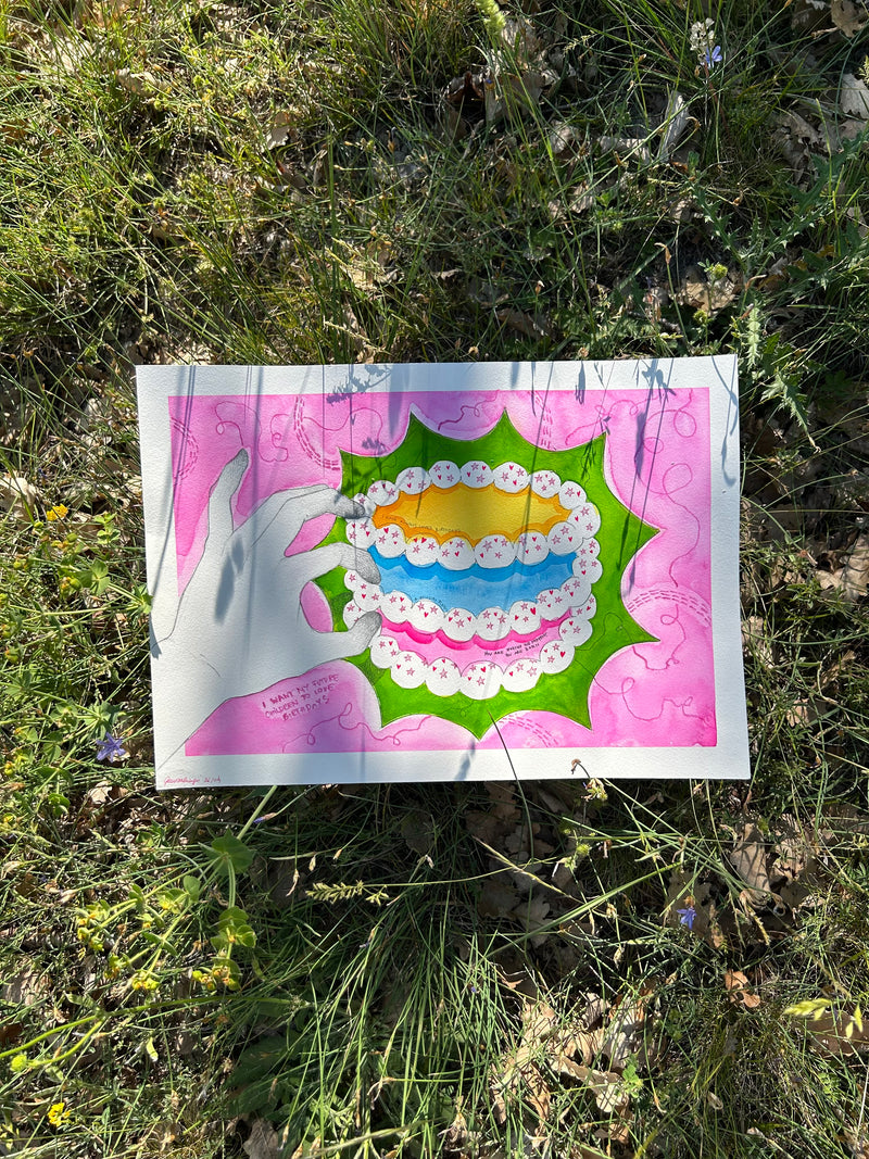 Birthday plates